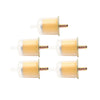 Universal Motorcycle Inline Gas Line 5 x 3/8" Fuel Filters