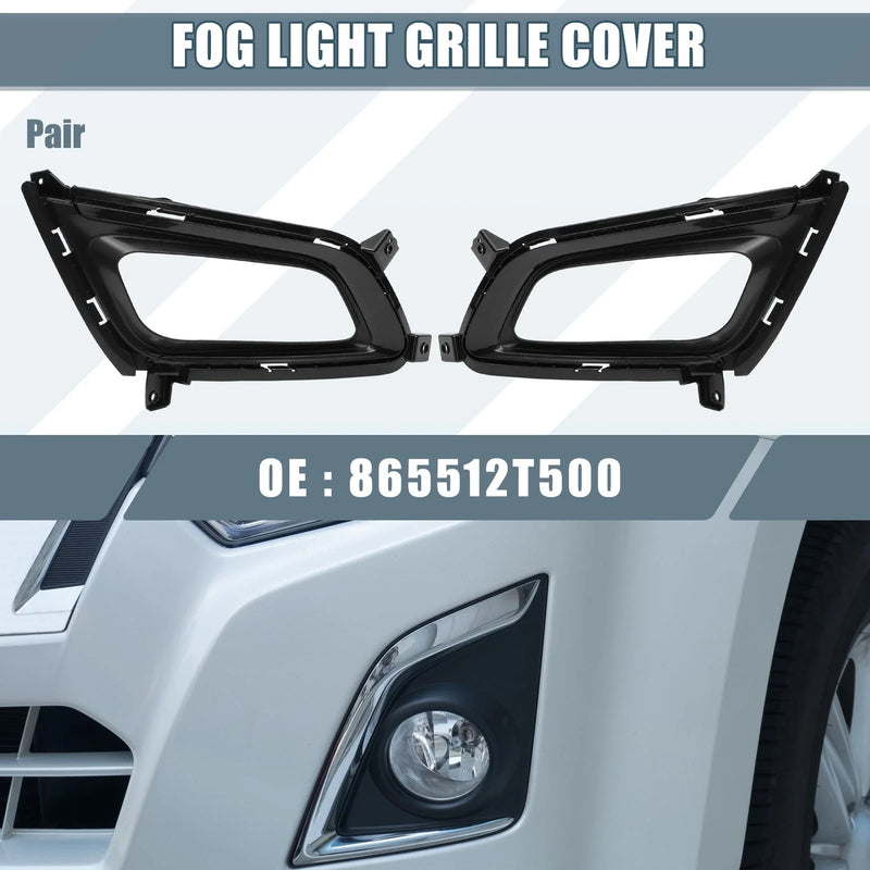 Kia Optima K5 Front Left Right Fog Light Grille Cover Trim (2014-2015)