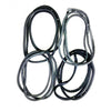 Set 4 Door Rubber Seal Strip Fit Toyota Corolla KE30 KE50 TE31 4D SED 1974-79 DE