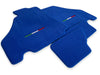 Ferrari F430 2004-2009 Blue Tailored Carpets with Emblem Floor Mats