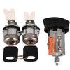 Ford Ignition switch door lock cylinder & 2 x tumbler barrels same key