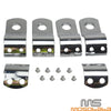 Harley Dyna Sportster 1-1/4" Highway Engine Guard Foot Pegs Clamps (2006-2023)
