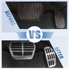 Nissan 2014-2020 Silver Tone Brake Gas Accelerator Pedal Cover