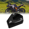 Kawasaki Kickstand Side Stand Plate Pad Aluminum Alloy Black