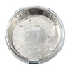Universal Rims No Logo 4 Pcs 60mm Chrome Wheel Center Caps