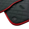 Ferrari California T (2015-2018) - AutoWin Brand Red Trim Leather Floor Mats