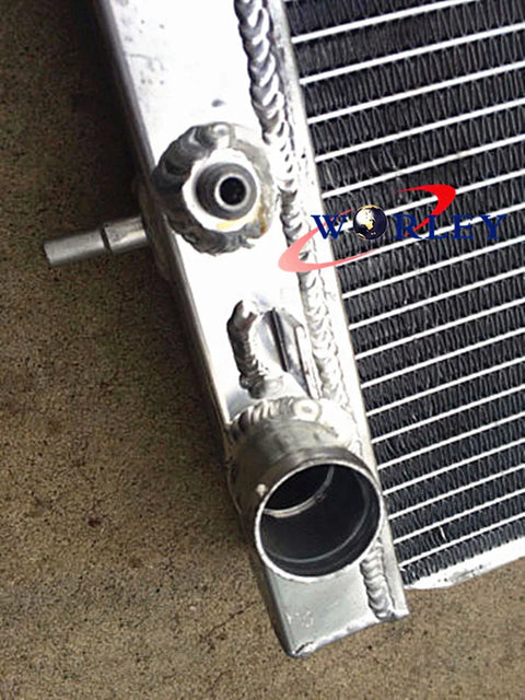 Nissan Skyline R33 R34 GT GTT GTR Aluminum Radiator + Black Hose (1999-2000)
