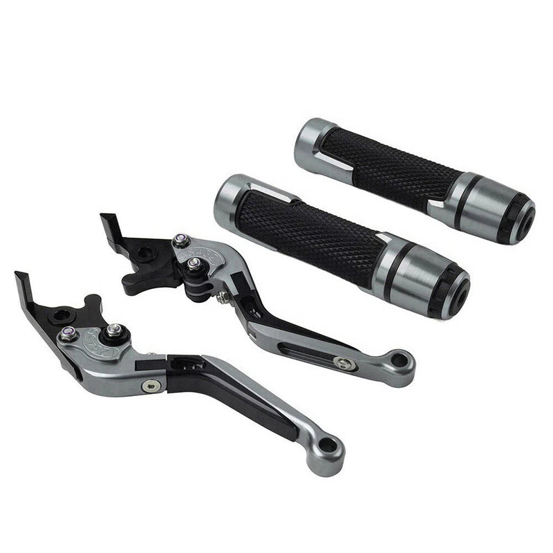 Suzuki GSXR600 / 750 Extendable Brake Clutch Levers Grip Set (2006-2019)