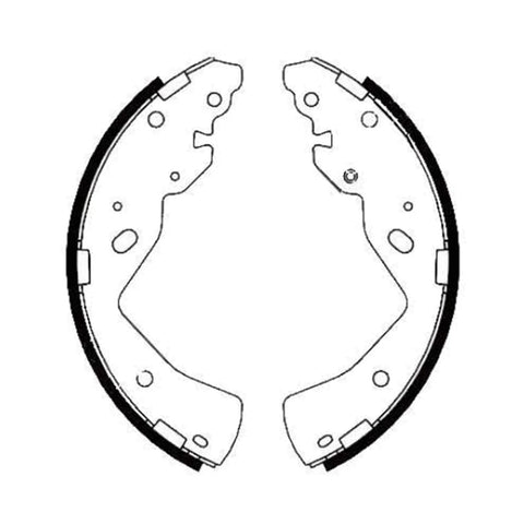 Nissan Navara D23 NP300 Rear Brake Drum Shoes (2015-2018)