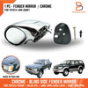 Toyota Hilux Ute Chrome Blind Side Fender Mirror (88-96)
