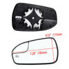 Ford Fusion Heated Left & Right Side View Mirror Glass Assembly (2013-2020)