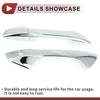 Honda Accord (2008-2012) Silver Tone ABS Car Door Handle Covers