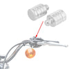 Motorcycle 2 x Left Mirror Hole Plug Screws