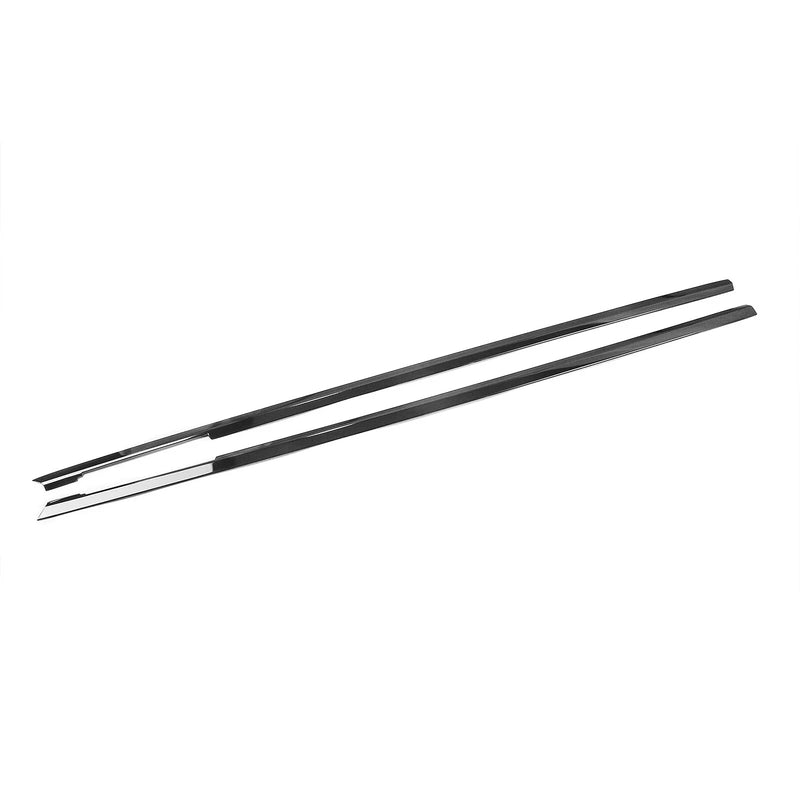 BMW 4 Series G22 G23 (2021-2024) Chrome Black Window Strip Moulding Seal