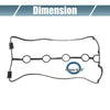 Chevrolet Aveo 1 Set Valve Cover Gasket Replacement (2004-2008)
