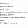 Honda CB750F Seven Fifty Clutch Cable (1992-2003)