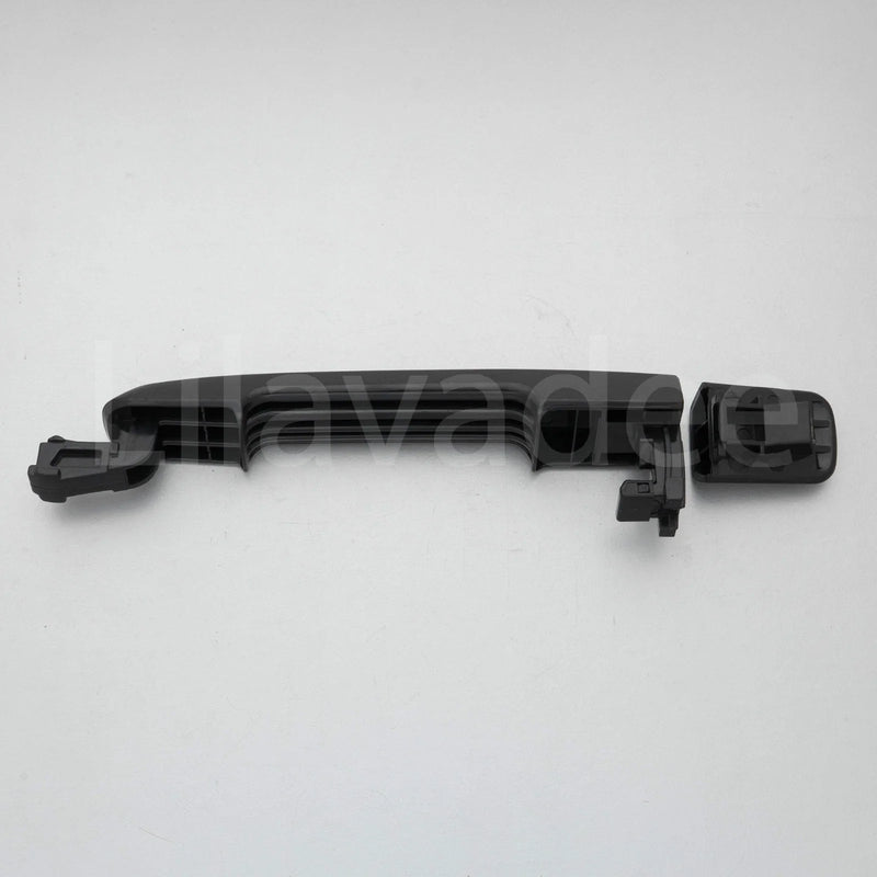 Isuzu D-Max Black Matte Outer Exterior Door Handle Left (2012-2016)