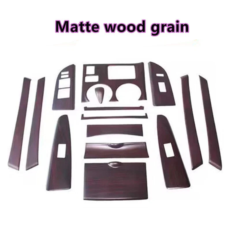 Toyota Highlander Matte Woodgrain Console Shift Panel Trim Cover (2008–2013)