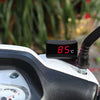Motorcycle - Water Temperature Gauge - Black Digital Display Thermometer