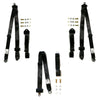 Toyota Landcruiser HZJ75 3 Door Station Wagon Rear Seat Belts Set (1990-1999)