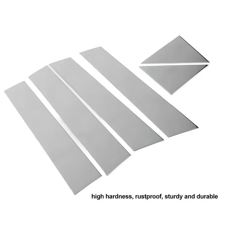 2005-2010 Chrysler 300 300C Door Trim Covers Chrome Pillar Post Set (2005-2010)