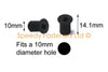 Muttern M4 4mm, M5 5mm Frontscheibe Wellenmutter Verkleidung