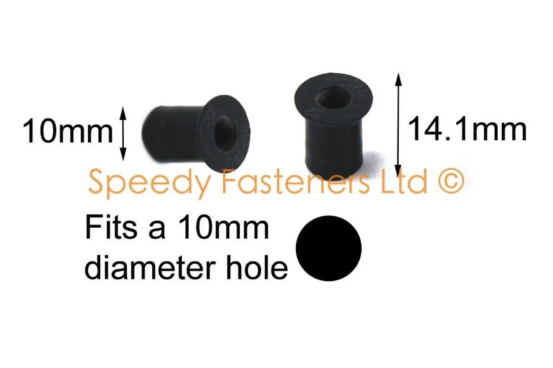 Muttern M4 4mm, M5 5mm Frontscheibe Wellenmutter Verkleidung