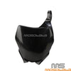 Yamaha YZ125 YZ250 WR250F WR450F Front Number Plate Black (2007-2014)