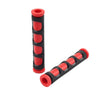 Universal Motorcycle Brake Clutch Handle Grips Red Rubber Sleeve Cover
