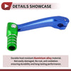 Honda CRF150F 2003-2017 - Blue Green Silver Tone Gear Shift Lever