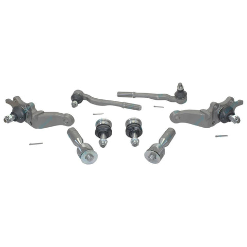 Toyota Prado KZJ95 RZJ95 VZJ95 8 Pce Ball Joints Tie Rod & Rack Ends Kit (1996-2002)