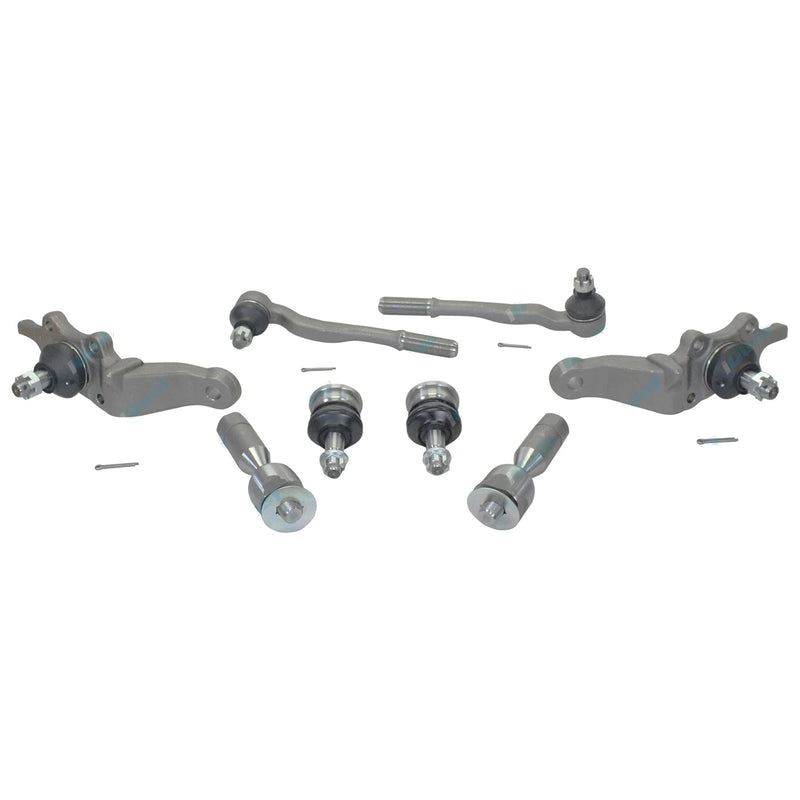 Toyota Prado KZJ95 RZJ95 VZJ95 8 Pce Ball Joints Tie Rod & Rack Ends Kit (1996-2002)