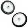 PIT Trail Dirt Bike MX Motorcross 21" Front & 18" Rear Wheel Rim Tire