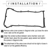 Chrysler Sebring 2.4L L4 Gas Valve Cover Gasket (2007-2010)