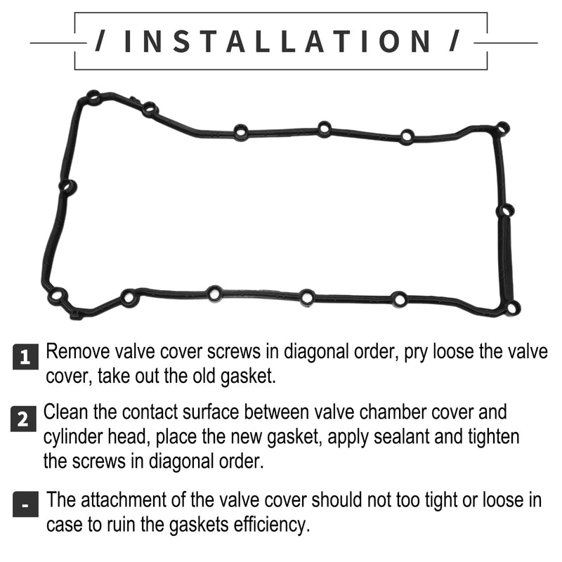 Chrysler Sebring 2.4L L4 Gas Valve Cover Gasket (2007-2010)