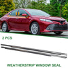 Toyota Camry Front Left & Right Weatherstrip Window Seals (2002-2006)