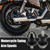 Yamaha Pair 6mm M6x1.0 Black Swing Arm Spools Sliders Stand