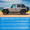Jeep Wrangler JL Gladiator 2020-2025 Folding Top Latch