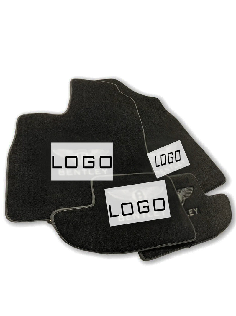 Bentley Continental GT Custom Black Carpet Floor Mats (2004-2023)