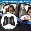 Ford Territory (2023-2024) Black 8pcs Door Pillar Window Trim