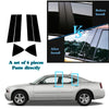 Dodge Charger 6 x Pillar Posts Door Trim Black Covers (2006–2010)