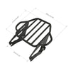 Harley Street Glide Detachable Backrest Sissy Bar Luggage Rack (2009-2025)