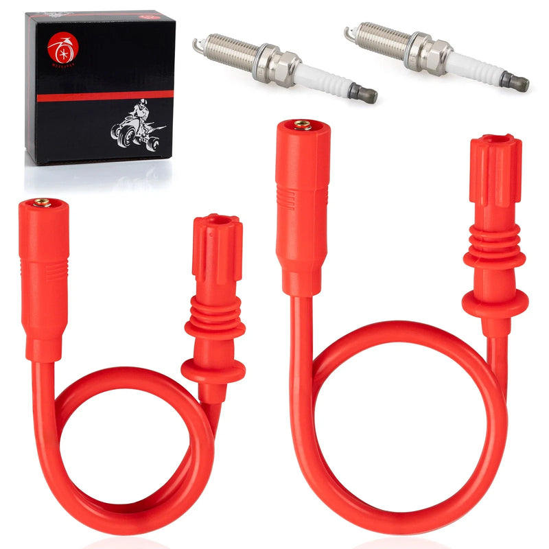 Polaris Scrambler 1000 2 x Spark Plug & Wire Cap (2014-2024)