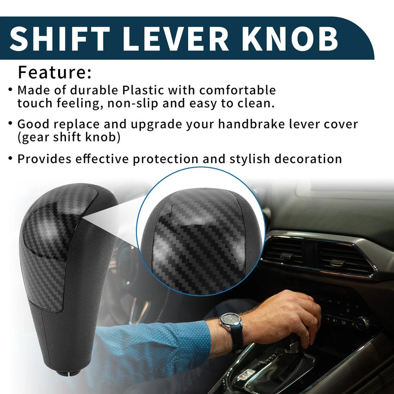 Ford Focus MK2 2005-2012 Plastic Black Automatic Gear Shifter Knob