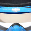 Dirt Bike Clear Blue Motocross Goggles - Anti-Fog UV Protection