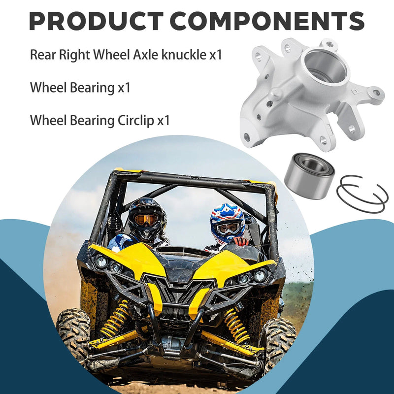 Can-Am Maverick Max Rear Right Wheel Axle Knuckle & Bearing (2014–2020)