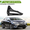 Toyota Corolla 1 Pc Car Front Right Fog Light Grill (2017–2018)