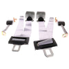 Universal Models Gray 3 Point Adjustable Safety Seat Belt