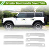 Ford Bronco (2021-2025) - 1 Set White Exterior Door Handle Cover Trim