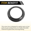Jeep Wrangler JK JKU (2011-2017) Black AC Vent Dashboard Decoration Rings